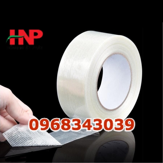 Băng dính sợi thủy tinh dài 45m
