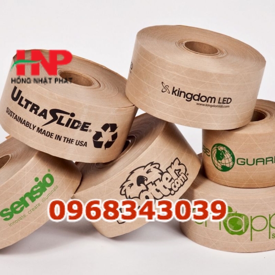 Băng keo giấy in logo giá tốt
