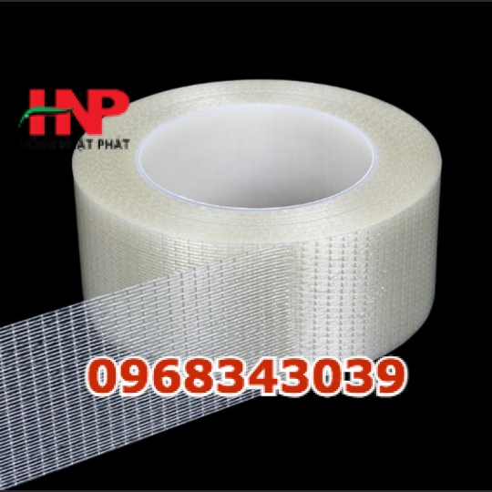 Băng dính sợi thủy tinh cuộn 25m