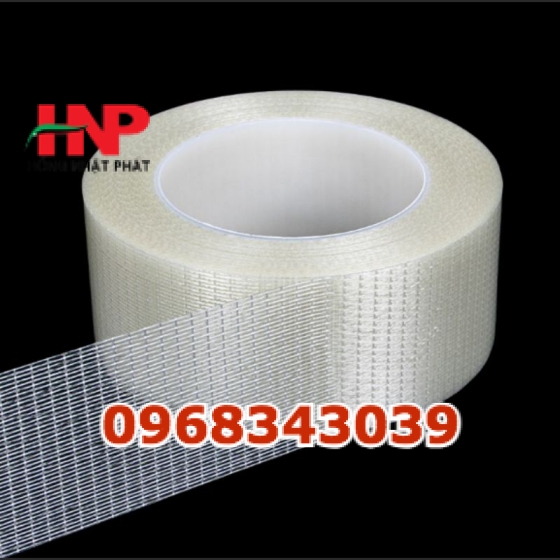 Băng dính sợi thủy tinh cuộn 25m